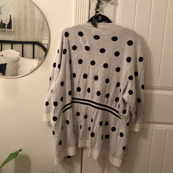 •cj banks polka dot cardigan• - Picture 4 of 5